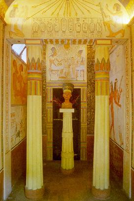 Interieur des Tempels der Nofretete