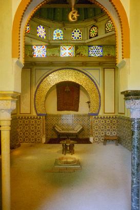 Interieur des arabischen Hauses