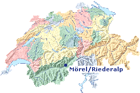 Lage in der Schweiz